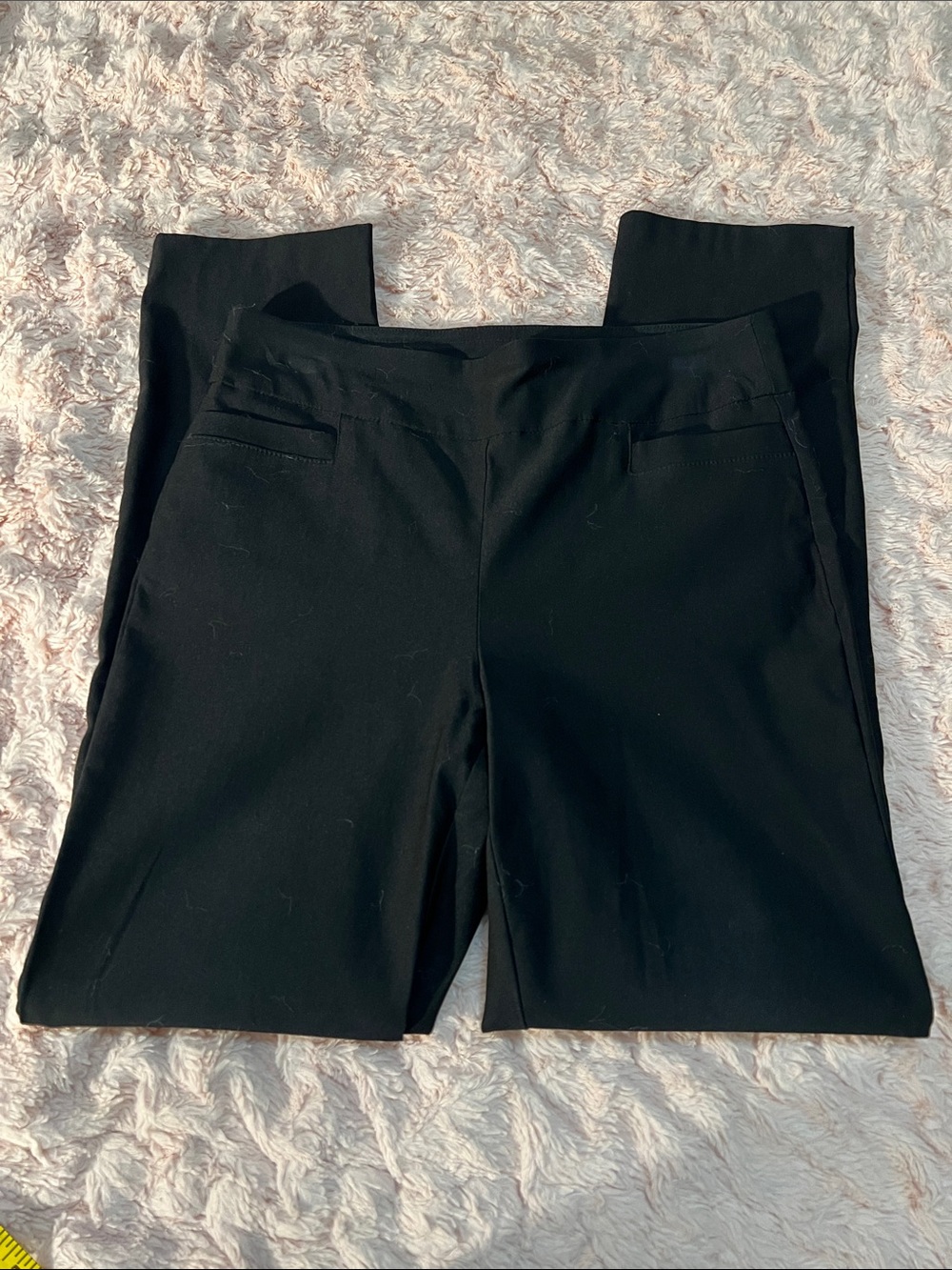 Kim Rogers Black Tummy Control Women’s Pants 6P Average